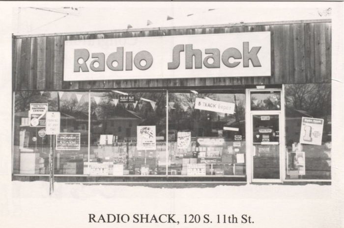 Radio Shack - Niles Store Then (newer photo)